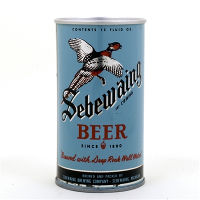 Sebewaing Beer Zip Top Can