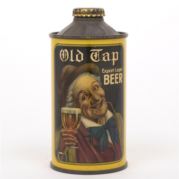 Old Tap Export Lager Beer Cone Top Can