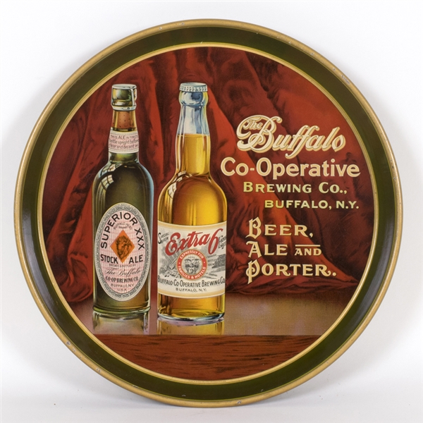 Buffalo Co-Operative Beer Ale Porter Bottles Tray