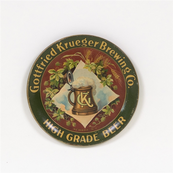 Gottfried Krueger High Grade Beer Tip Tray