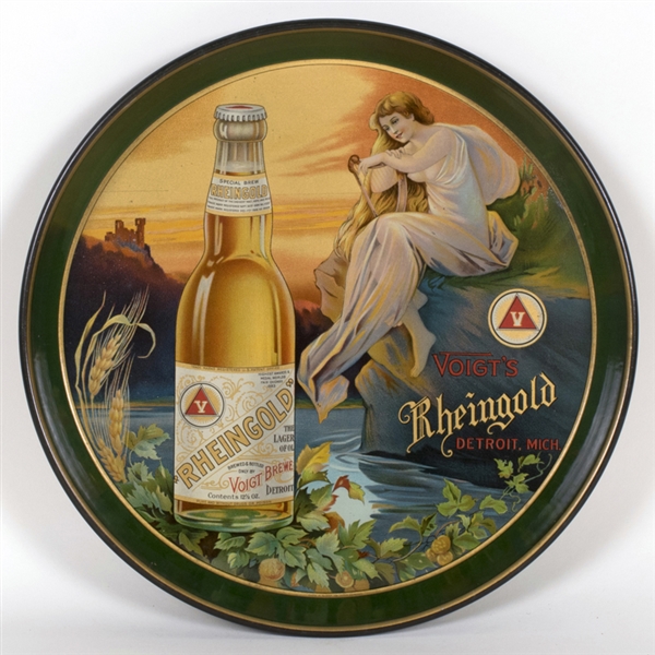 Voigts Rheingold Beer Lorelie Tray