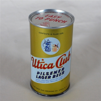 Utica Club Pilsener Lager Beer Soft Top 142-25