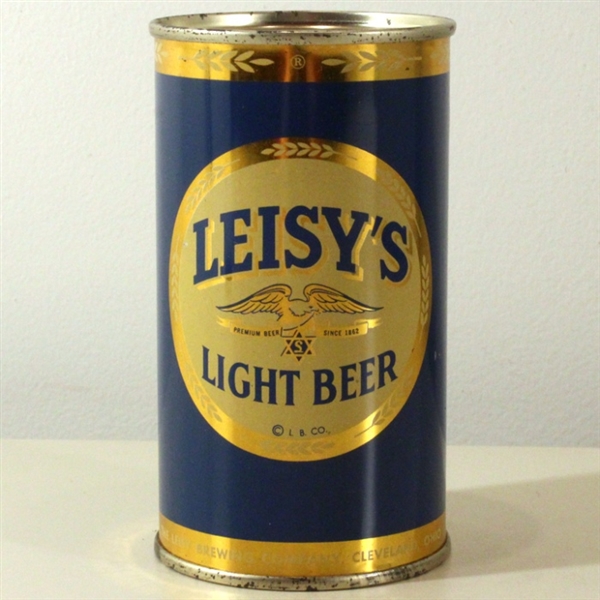Leisys Light Beer Flat Top Can 91-21