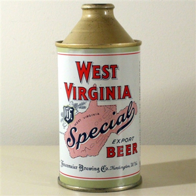 West Virginia Special Export Beer Cone Top