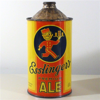 Esslingers Premium Ale Quart Cone Top