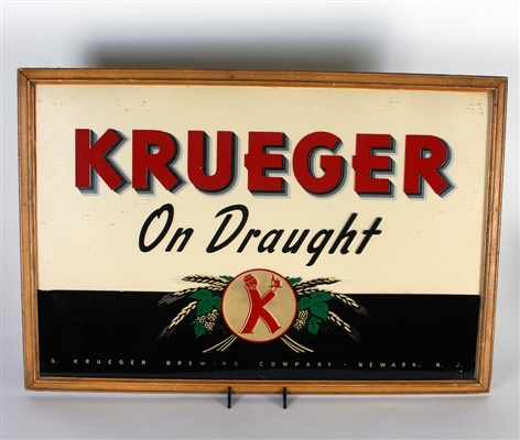 Krueger On Draught ROG Sign
