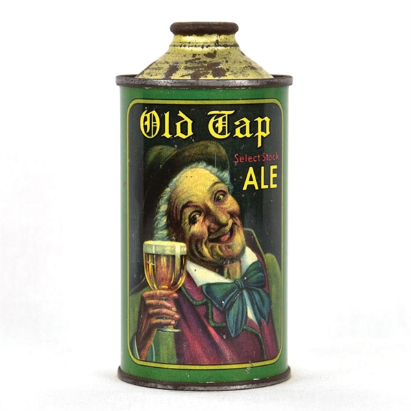 Old Tap Select Stock Ale Cone Top Beer Can