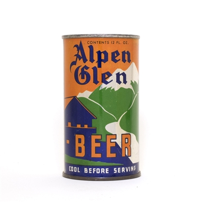 Alpen Glen Beer Can 19