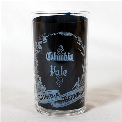 Columbia Brewing Pale Etched Glass