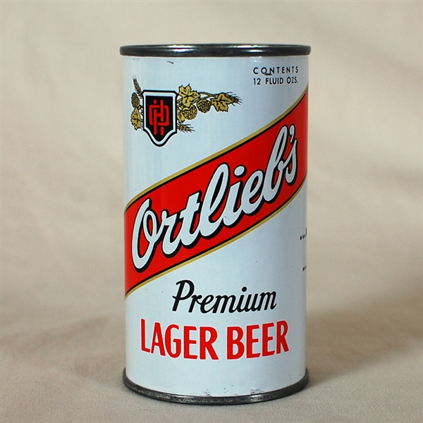 Ortliebs Lager Beer Flat Top Can 109-18