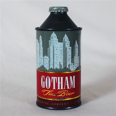 Gotham Cone Top Beer Can 166-21