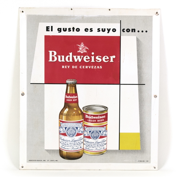 Budweiser Beer Spanish TOC Tacker
