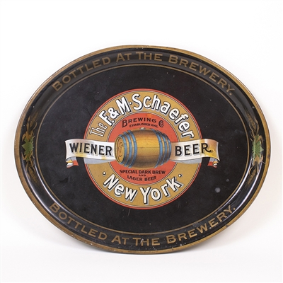 F and M Schaefer Wiener Beer Pre-Pro Tray