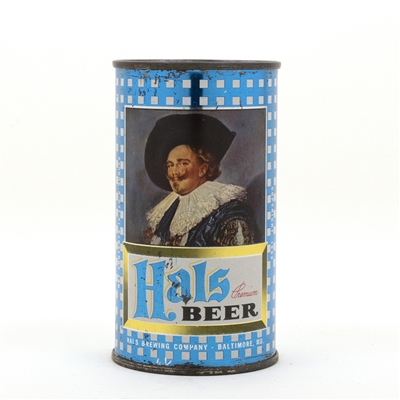 Hals Beer Flat Top Beer Can