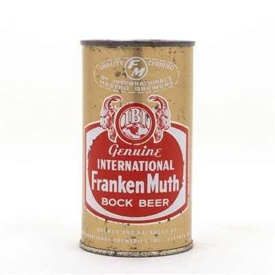 Internationl Frankemuth Bock Flat Top Beer Can