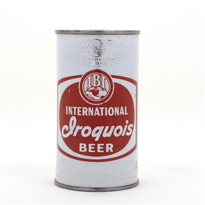 International Iroquois Flat Top Beer Can