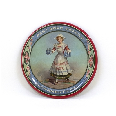 Ruhstallers Lager Beer Maid Tip Tray