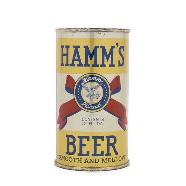 Hamm’s Opening Instruction Flat Top Beer Can