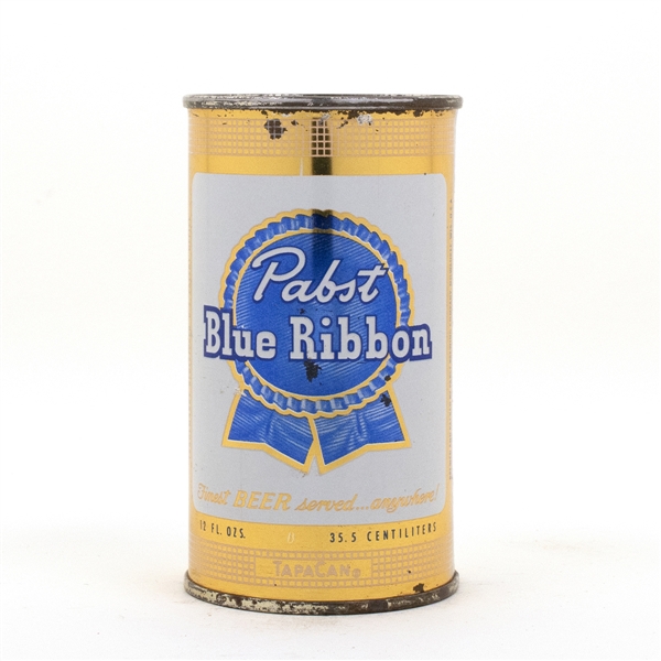Pabst Blue Ribbon Flat Top Beer Can