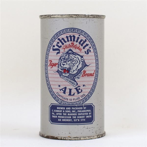 Schmidts Tiger Brand Ale Flat Top Can