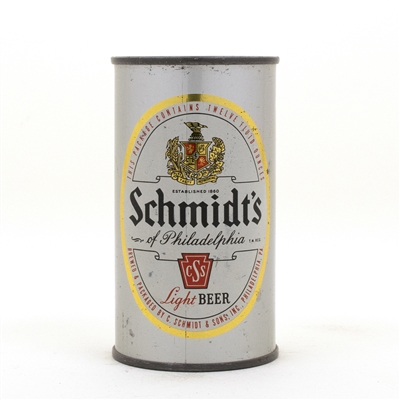 Schmidts Flat Top Beer Can