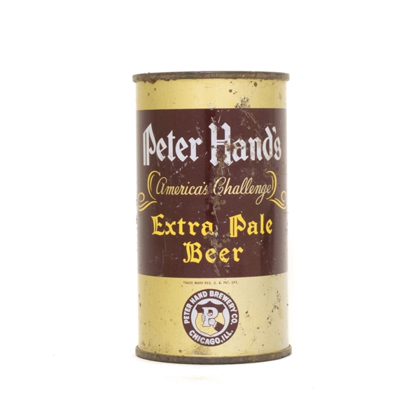 Peter Hands Beer Can 678