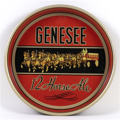 Genesee 12 Horse Ale 13-inch Serving Tray