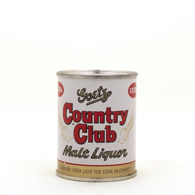 Country Club ML 8 oz Flat Top Beer Can