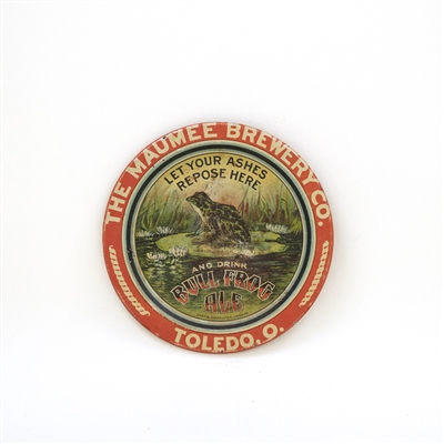 Bull Frog Ale Maumee Brewing Toledo Tip Tray