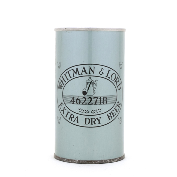 Whitman & Lord Pull Tab Beer Can