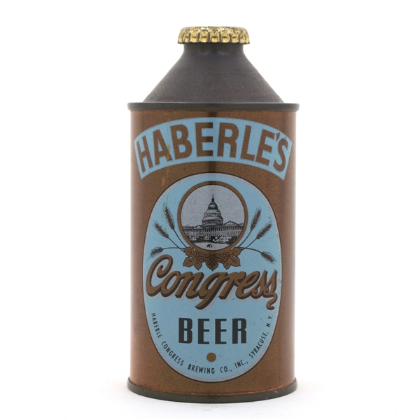 Haberle’s Congress Beer High Profile Cone Top