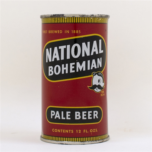 National Bohemian Pale Beer Flat Top Can