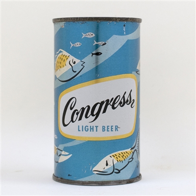 Congress Light Beer Blue Set Can