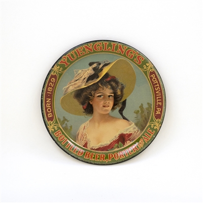 Yuengling Bottled Beer Victorian Lady Tip Tray