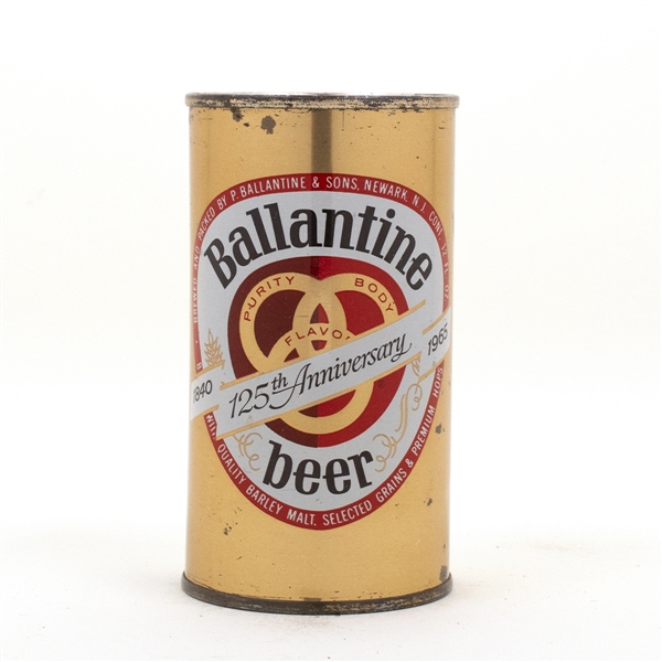 Ballantine 125th Anniversary Flat Top Can