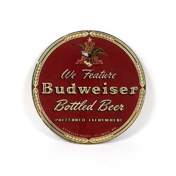 Budweiser Bottled Beer Small RPG Sign