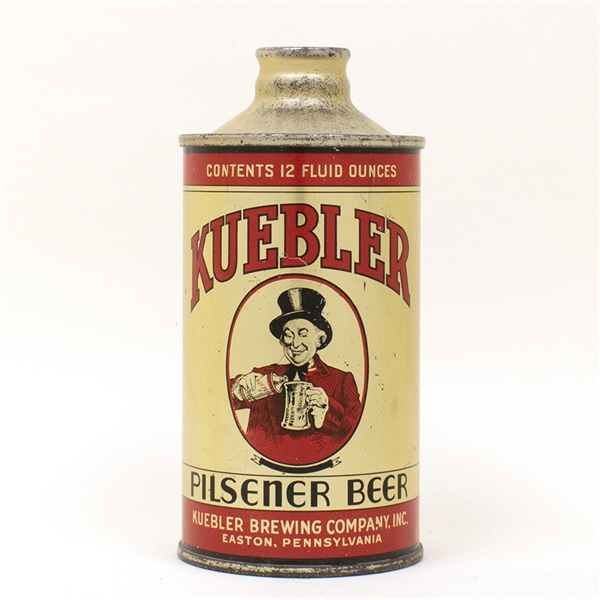 Kuebler Pilsener Beer BANNER J Spout Cone