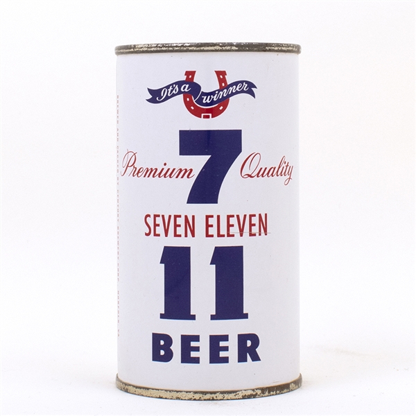 Seven Eleven Flat Top Can CENTURY NORFOLK VA