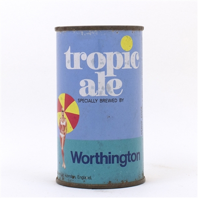 Tropic Ale Worthington Flat Top Beer Can Bikini