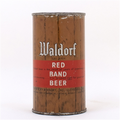 Waldorf Red Band Can ..THE RESULT OF YEARS..