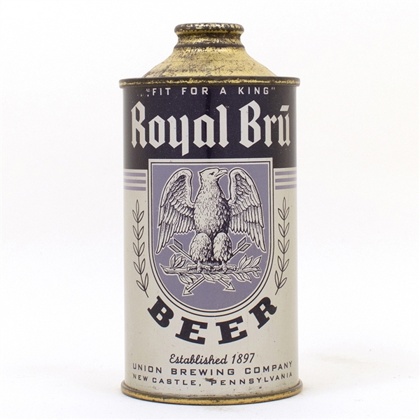 Royal Bru Beer Union Brewing New Castle Cone Top