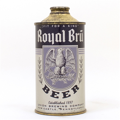 Royal Bru Beer Union Brewing New Castle Cone Top