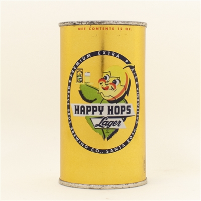 Happy Hops Beer Flat Top Can STELLAR