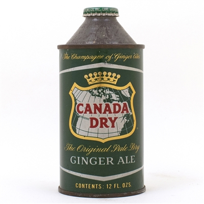 Canada Dry Ginger Ale Cone Top Can