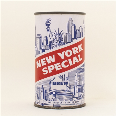 New York Special Brew Flat Top Beer Can
