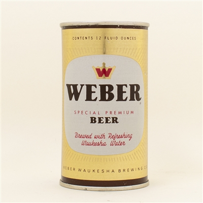 Weber Beer Flat Top Can CLEAN