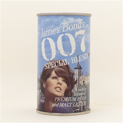 007 James Bond Castle Pull Tab Beer Can