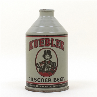 Kuebler Beer Rare Gray Crowntainer Cone Top