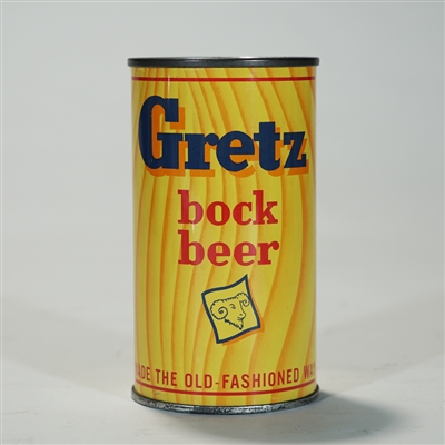 Gretz Bock Flat Top Beer Can