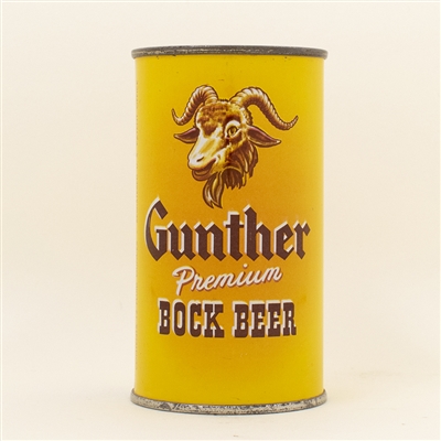 Gunther Bock Flat Top Beer Can